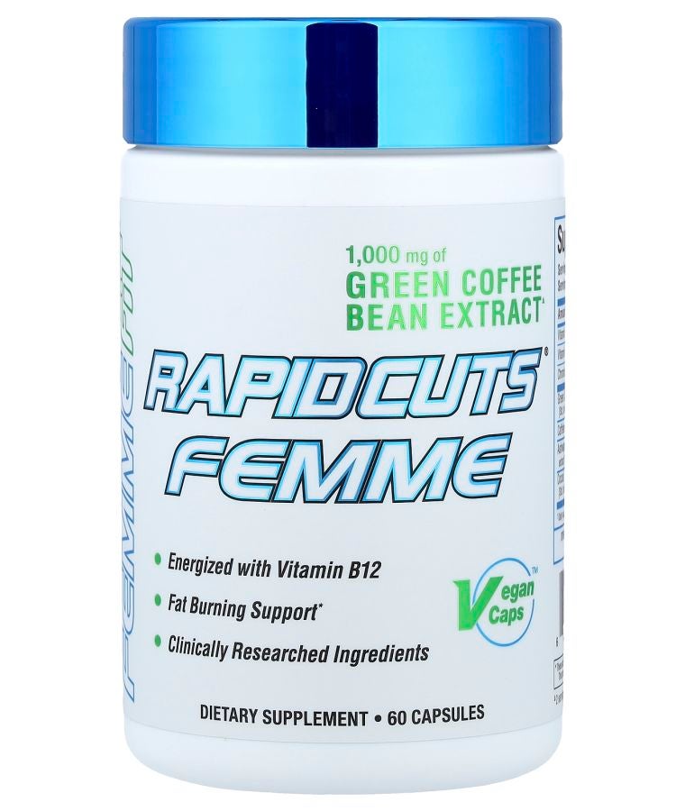 Allmax RAPIDCUTS® Femme Green Coffee Bean Extract 60 Capsules