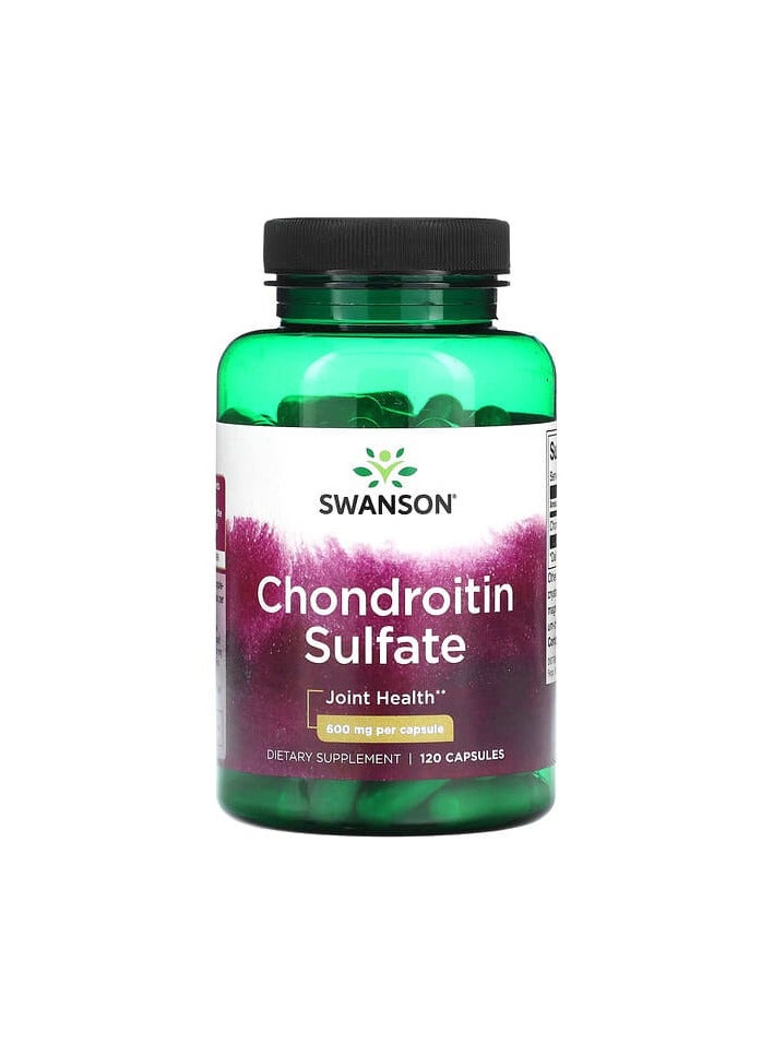 SWANSON Chondroitin Sulfate , 600 mg , 120 Capsules