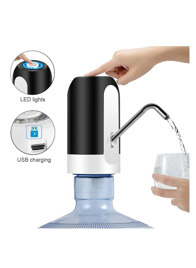 BAIG - Portable Electric Water Dispenser Mini Automatic Liquid Bottle Pump For Outdoor Garden Kitchen For Bottle Dispenser - Image 1