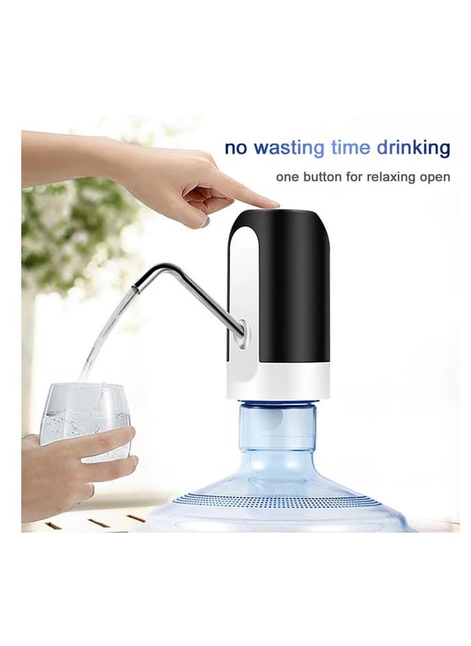 BAIG - Portable Electric Water Dispenser Mini Automatic Liquid Bottle Pump For Outdoor Garden Kitchen For Bottle Dispenser - Image 1