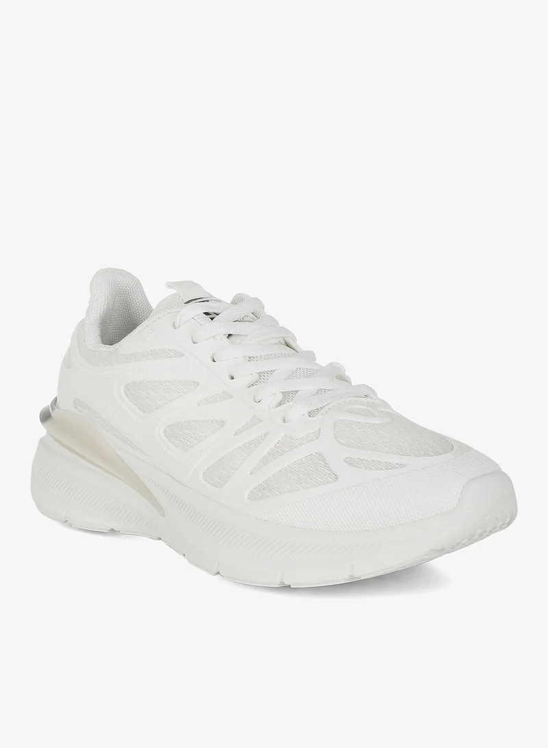 London Rag Flyknit Chunky Sneakers in White