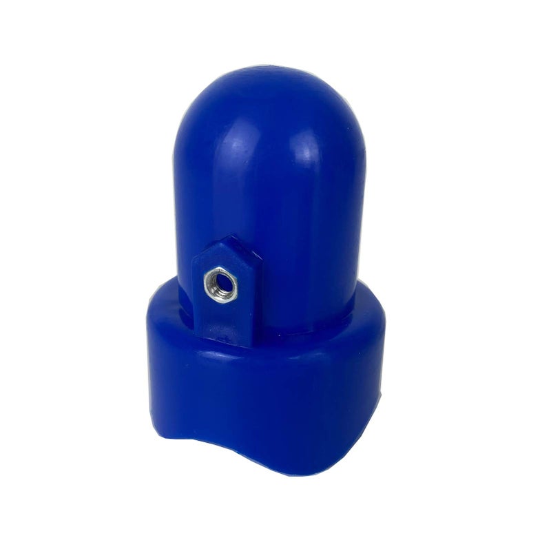 MSSVIGING Large Trampoline Enclosure Pole Caps with Screw-in Bolts, Only Fit for Pole 1.5 Inch Diameter, 6 Piece, Blue,Trampoline Pole Toppers - Image 3