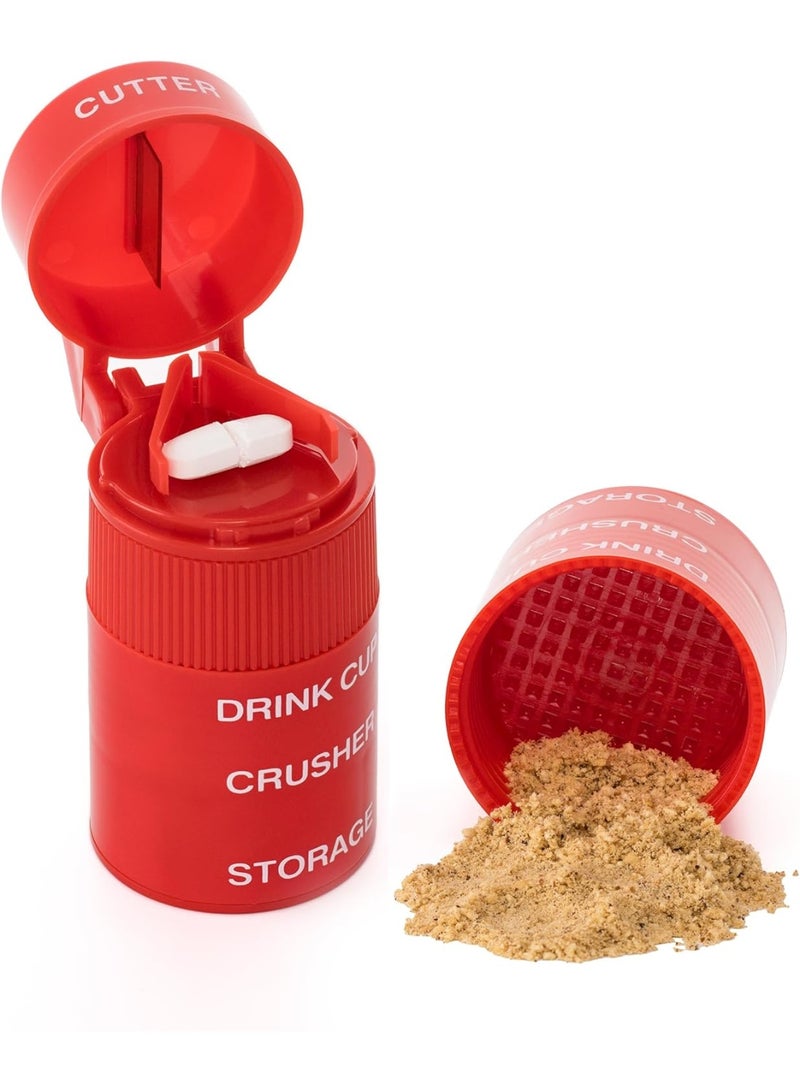 EzyCare Pill Crusher Cutter and Grinder Cut and Crush Combo,Storage, by easycare - Image 1