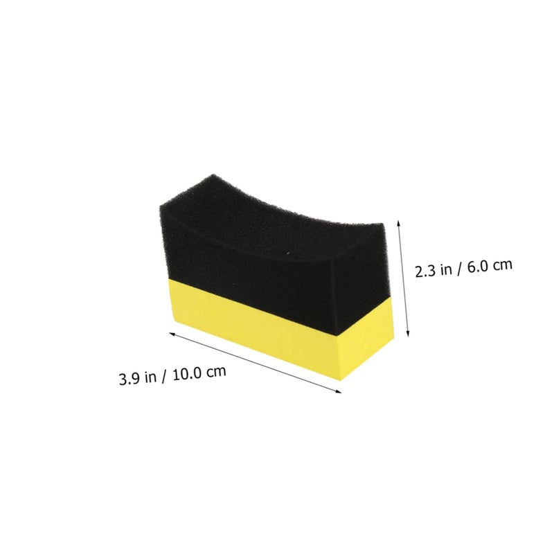 2Pcs Soft Compact Car Wash Sponge For Interior Exterior And Tire Shine - Image 3
