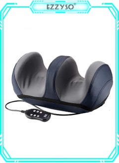 EzzySo Electric Foot Massager Shiatsu Heat Kneading Massage Hot Compress Deep Relaxation Relieve Fatigue Foot Spa Electric Calf Massager Machine For Pain Relief And Improving Blood Circulation  - Image 1