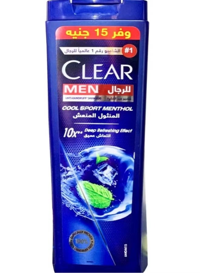 clear men cool menthol 360 ml