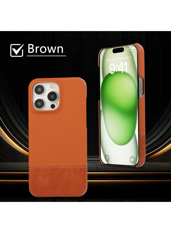 Zaboon Case For iPhone 13 Pro Max Stitching Cloth PU Shockproof Phone Case - Image 2