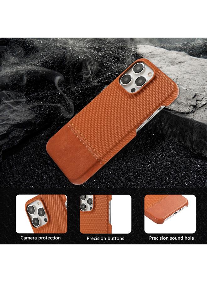 Zaboon Case For iPhone 13 Pro Max Stitching Cloth PU Shockproof Phone Case - Image 5