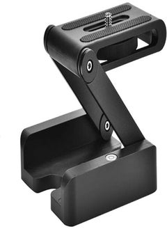 Bukela Z Flex Tilt Tripod Head, Aluminum Alloy Folding Z Shape Tilt Pan Head Quick Release Plate Bracket for Nikon for Canon DSLR Cameras, Tripod Quick Release Plate  - Image 2