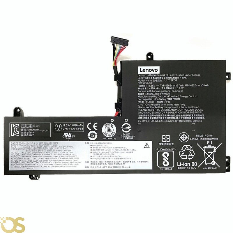 OS Battery Lenovo Compatible with Legion Y530-15ICH Y540-15IRH Y540-17IRH Y730 Y740-15ICH Y7000P-1060 YY7000 Y7000P L17L3PG1 L17M3PG2 L17M3PG3 L17M3PG1 L17C3PG1 - From OS Store - 3 Month Warranty - Image 1