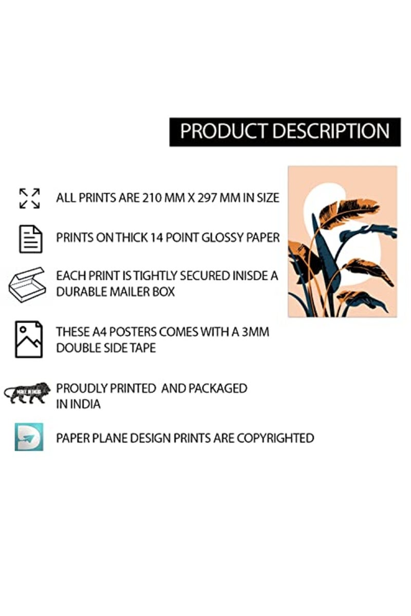 Paper Plane Design تصميم طائرة ورقية ملصقات بوهيمية جمالية لتزيين الغرفة مجموعة من 12، حجم A4 (29 × 21 سم) - Image 4