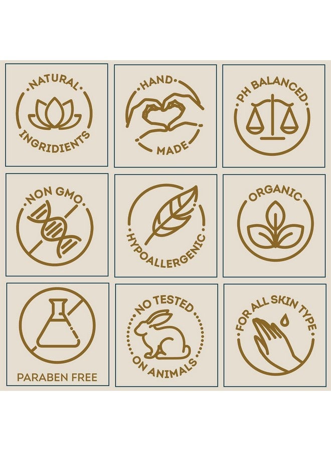 Herblov Oatmeal Honey Goat'S Milk Soap Bar 4 Oznatural Bar Soap For Women Men Kids Itchy Skin Eczema Psoriasis Rash Sunburn Skincarecalming Colloidal Oatmeal Face Cleanser & Body Wash (2 Pack) - Image 3