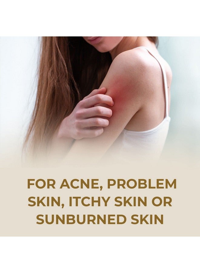 Herblov Oatmeal Honey Goat'S Milk Soap Bar 4 Oznatural Bar Soap For Women Men Kids Itchy Skin Eczema Psoriasis Rash Sunburn Skincarecalming Colloidal Oatmeal Face Cleanser & Body Wash (2 Pack) - Image 5