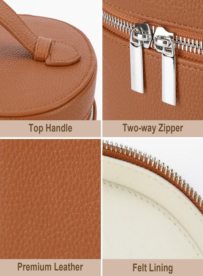 YFGBCX Makeup Bag Vanity Case with Removable Divider Travel Toiletry Bag Portable Cosmetic Bag Makeup Organizer Case - Image 5