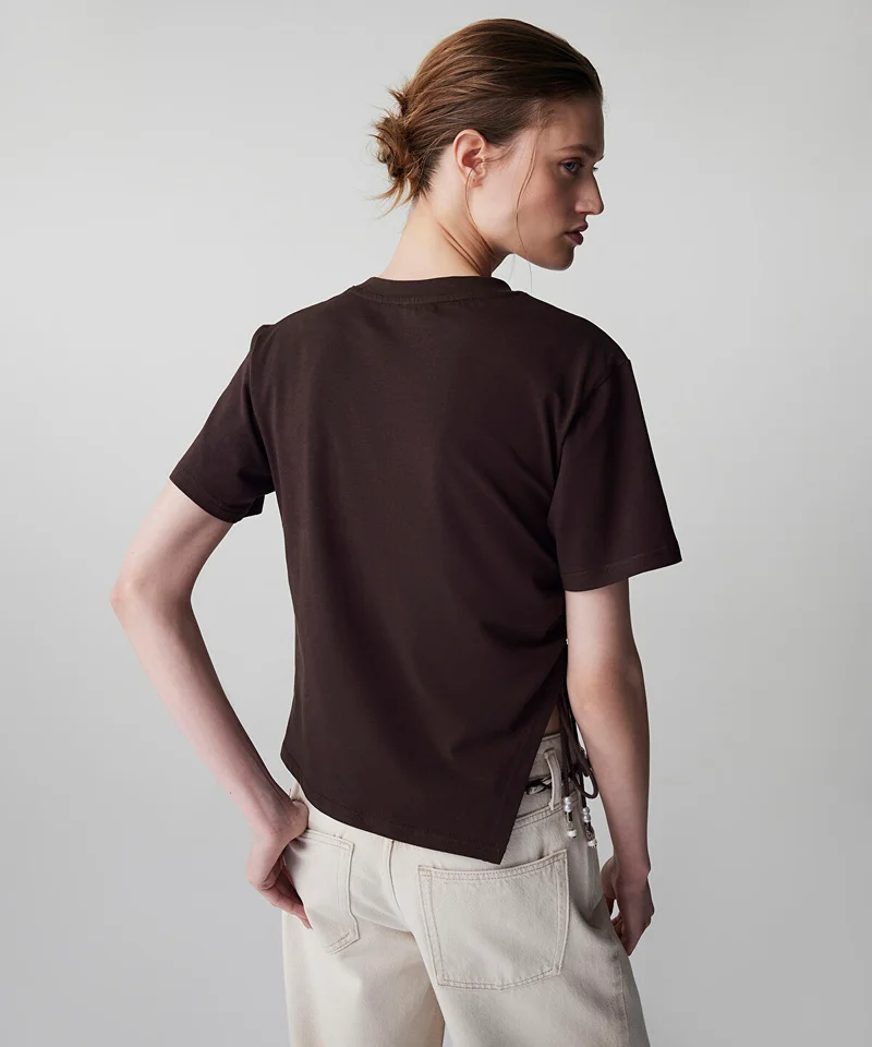 Ipekyol  Embellished Slogan T-Shirt for Women | Best Price UAE