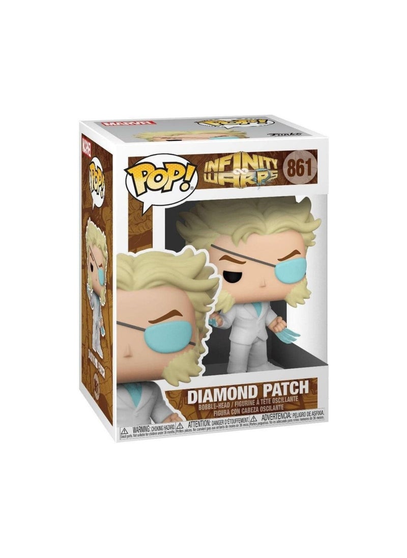 Funko Funko 52009 Pop! Marvel: Infinity Warps Diamond Patch Vinyl Figure  - Image 1