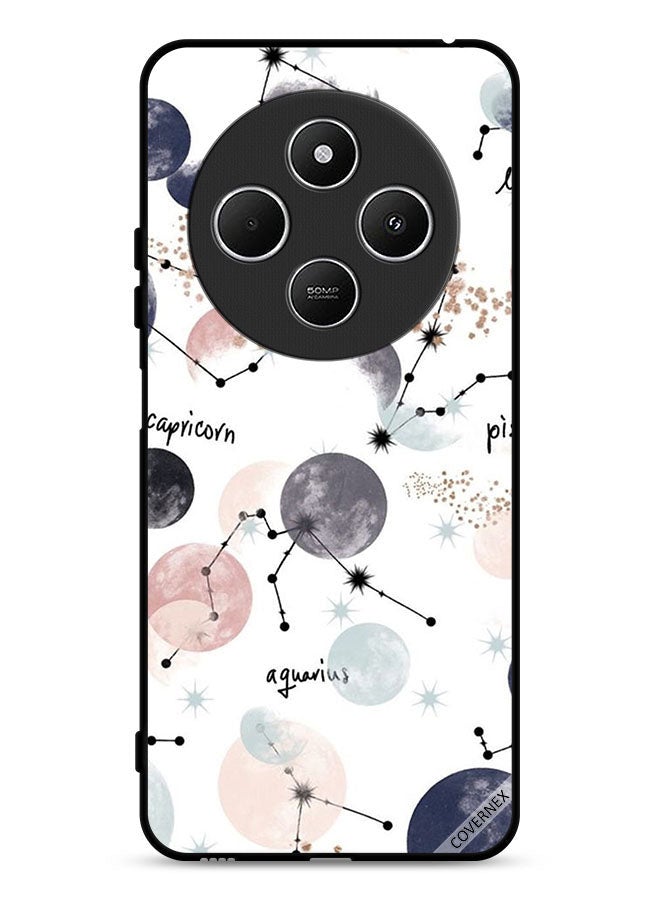 Covernex Xiaomi Redmi 14R 5G Protective Case Cover Planets Paint Art  - Image 1