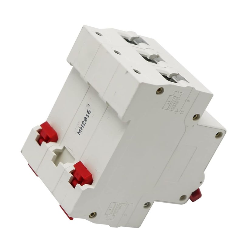 3P 20A DZ47 C Type Mini Circuit Breaker MCB 400V 35mm Din Rail Mount 6KA Breaking Capacity - Image 5