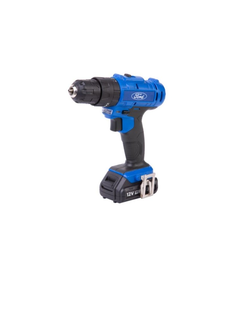 Ford 12V 1.5 Ah Cordless Impact Drill Driver - Image 1