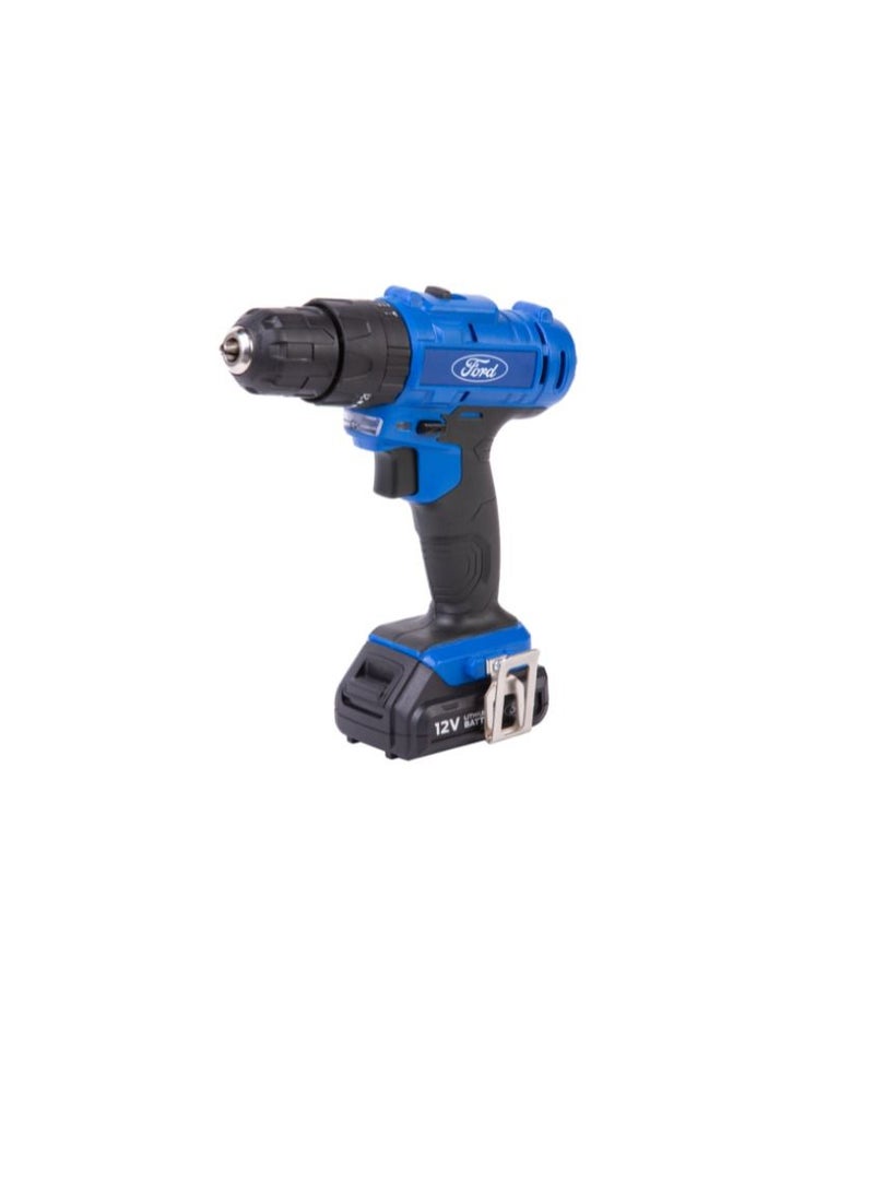 Ford 12V 1.5 Ah Cordless Impact Drill Driver - Image 2