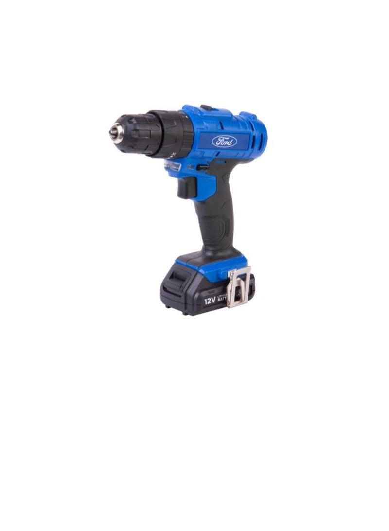 Ford 12V 1.5 Ah Cordless Impact Drill Driver - Image 3