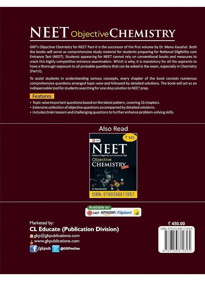 NEET 2024 : Objective Chemistry Part II by Dr. Manu Kaushal  - Image 3