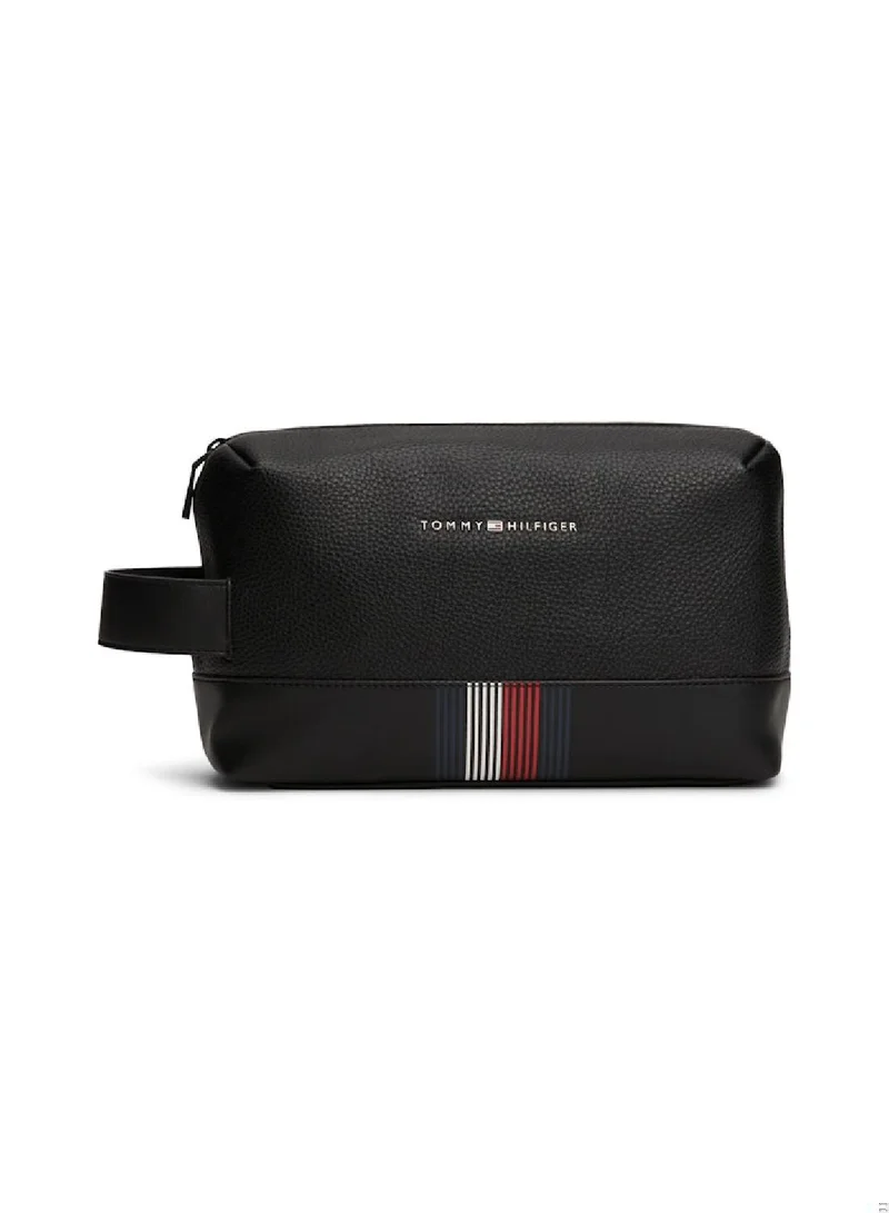 TOMMY HILFIGER Metal Logo Medium Washbag