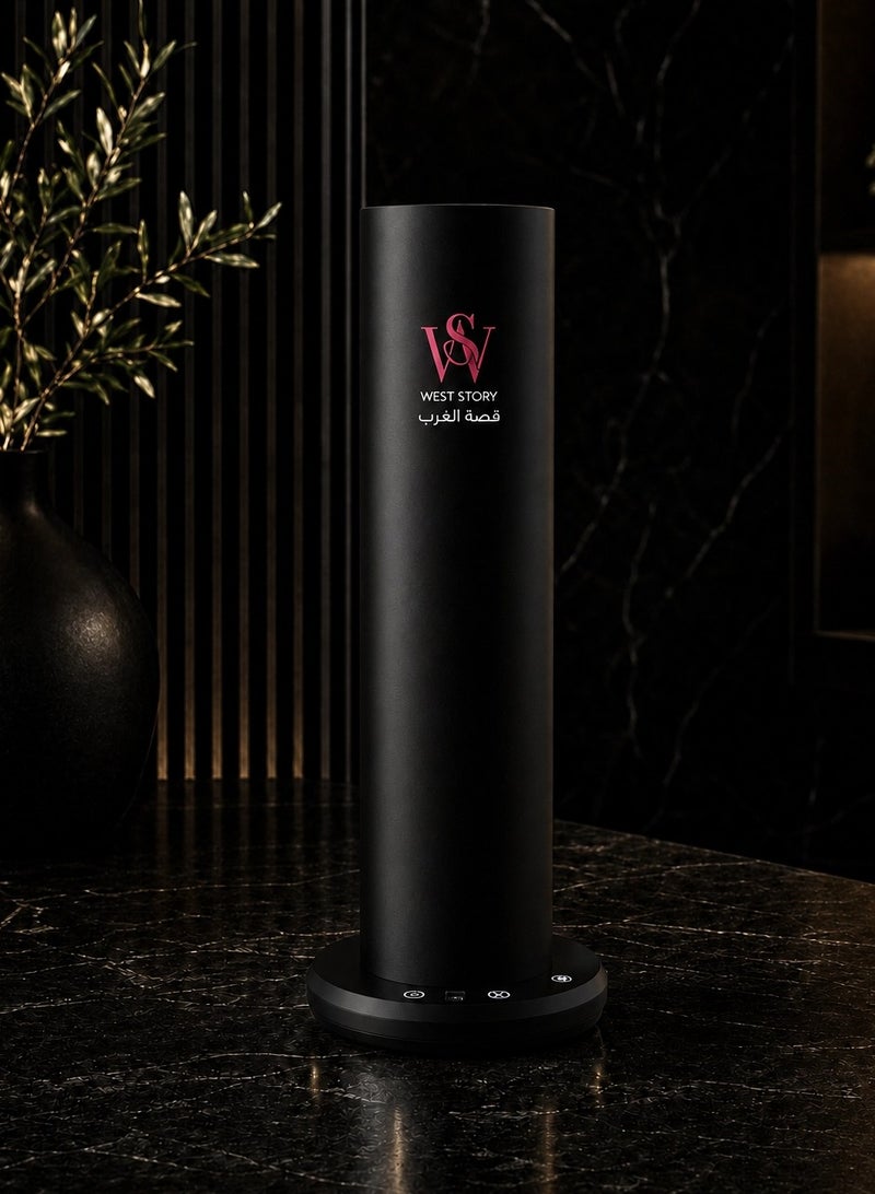 West Story M200 Electric Diffuser Covers 200 to 300 cubic meters Suitable for medium spaces, 150ml essential oil container, nano technology scent diffuser, easy control via Bluetooth to adjust the aroma intensity, operating hours and operating days, child safety lock, spreads the scent evenly in the place, can be installed on the floor - Image 1