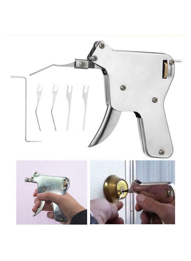 Unlocking Strong Lock Pick Pistol Lock Repair Tool Kit Door Lock Opener Tool  - Image 3