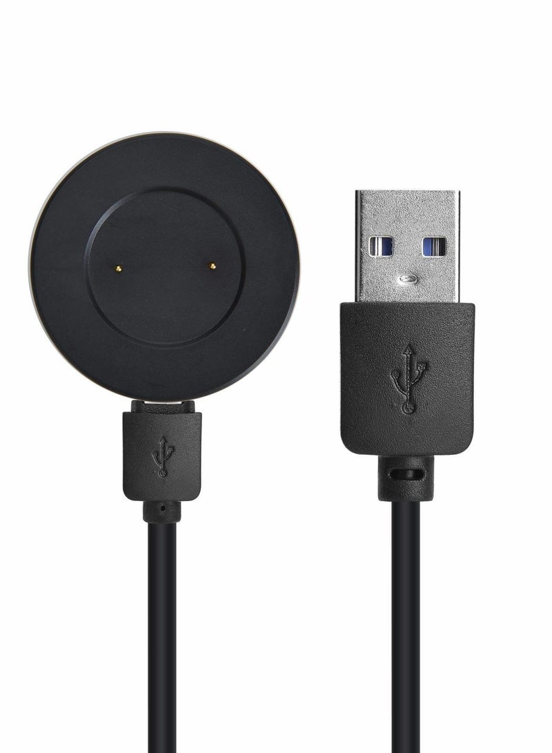 Y&D Compatible with Huawei Watch GT Honor Magic Dream 2e Active Charger Replacement Charging Cable Cradle for Smartwatch Black - Image 1