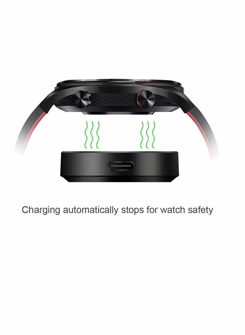 Y&D Compatible with Huawei Watch GT Honor Magic Dream 2e Active Charger Replacement Charging Cable Cradle for Smartwatch Black - Image 4