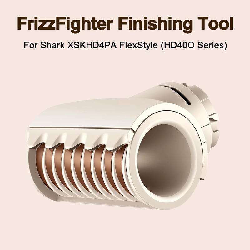 MengTiger FrizzFighter Finishing Tool for Shark XSKHD4PA FlexStyle, Attachment for FlexStyle Styling System, Diffuser & Detangler for Sleek, Frizz-Free Hair | Heat-Free Smoothing Accessory - Image 2