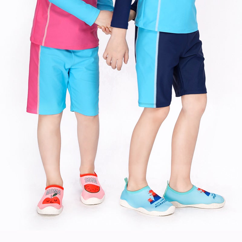 New Children''s Tracing Shoes Soft Sole Breathable Beach Shoes Diving Shoes Outdoor Wading Non-slip Anti-cut Barefoot Swimming Shoes - Image 4