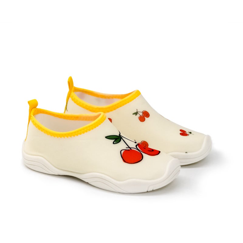 New Children''s Tracing Shoes Soft Sole Breathable Beach Shoes Diving Shoes Outdoor Wading Non-slip Anti-cut Barefoot Swimming Shoes - Image 1
