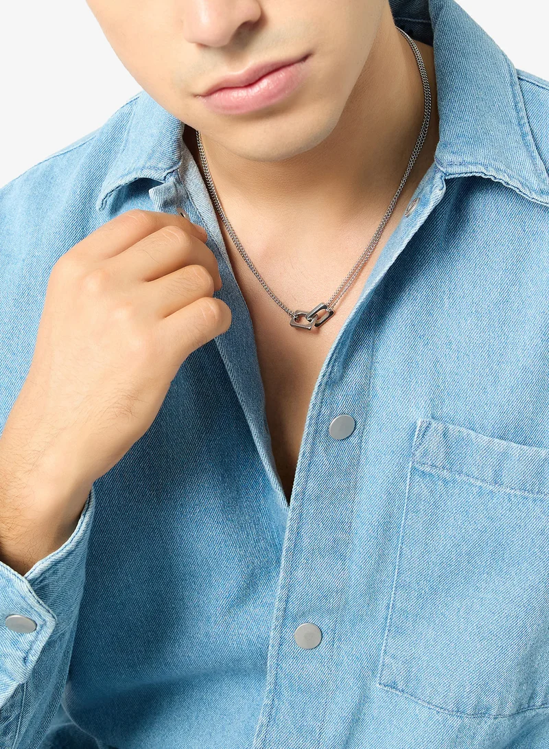 Seventy Five  Men's Pendant Necklace for Men | Best Price UAE
