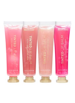 ELLEN TRACY ELLEN TRACY Pamper Your Lips with Ellen Tracy Lip Balm Set  4Piece Rosy Nudes Collection for Nourished and Beautiful Lips  Moisturizing Lip Care Kit 
