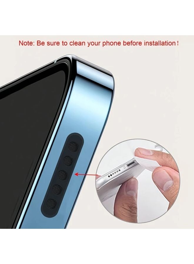 10 Pcs White Universal Dustproof Net For Apple Phone Speaker And Earpiece Sound Hole Dust Cover Mesh - Image 4