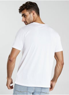 NAUTICA Graphic Regular Fit Premium Cotton Crew Neck T-shirt  - Image 2