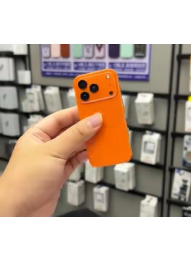 SOYES XS17 Mini smartphone, 4 INCH Display, 4G Light network dual sim card 8 gb ram 512 gb storage Super slim smartphone (ORANGE) - Image 1