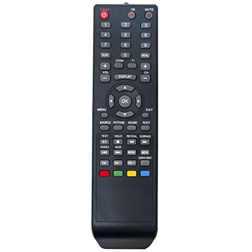 Allimity Replacement Remote Control fit for VU HD LED Smart TV 40D6575 43D6575 49D6575 - Image 1