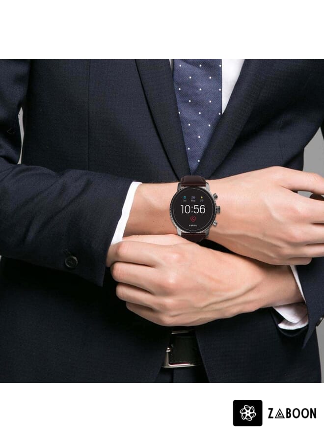 Zaboon Replacement Band For Fossil Men Gen 4 Explorist HR Oil Wax Genuine Leather Watch Band - Image 4