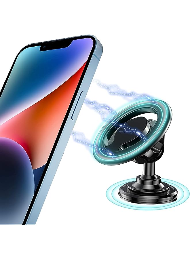 PROMASS Car Phone Holder, Compatible with Magsafe Car Mount for Dashboard Installation, Air Vent Car Holder for iPhone 14/14 Plus/14 Pro/14 Pro Max/13/12 Series, All Mobile Phone Universal  - Image 1