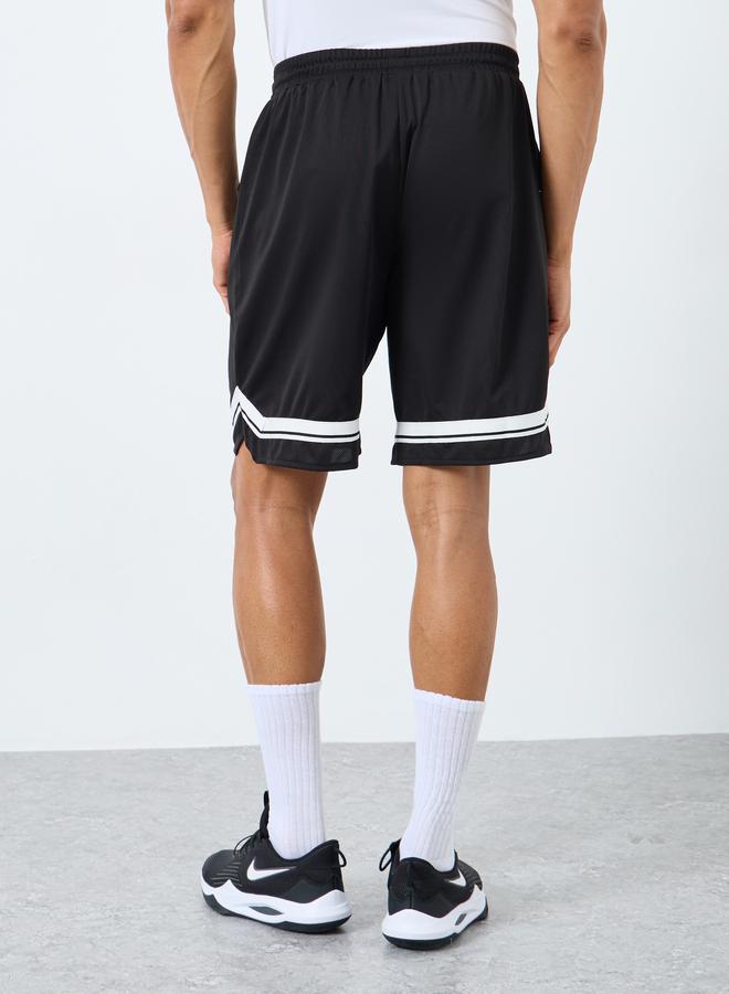 Styli Contrast Hem Regular Fit 9inch Running Shorts - Image 4