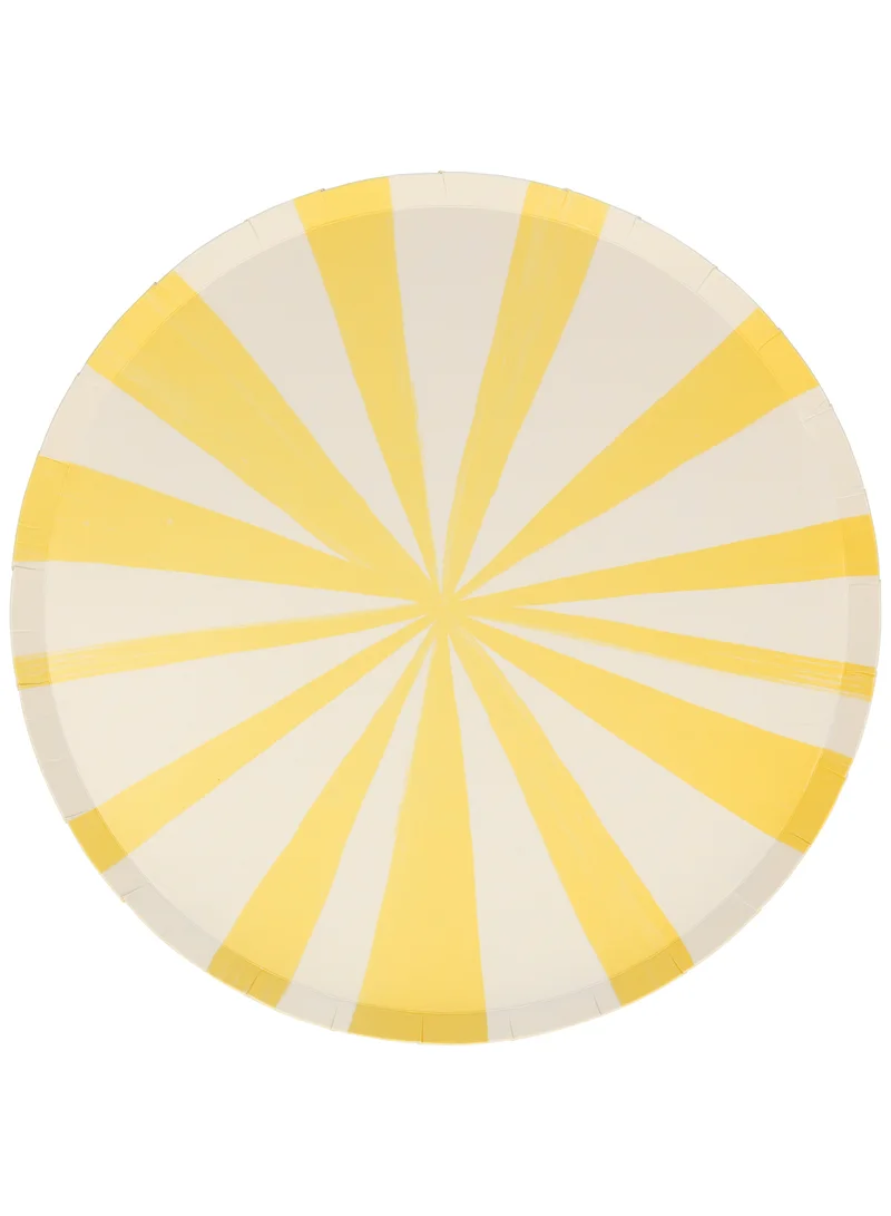 Meri Meri Yellow Stripe Side Plates