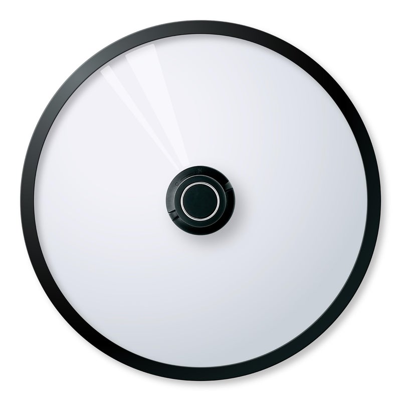 Frieling غطاء طهي من الفولاذ المقاوم للصدأ غير اللاصق من فريلينغ بلاك كيوب مع غطاء زجاجي مقسى 125 بوصة