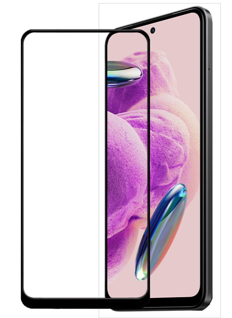 ACLIX Antistatic ESD Dustproof Premium Quality High Definition Tempered Glass Screen Protector Designed For Xiaomi Redmi Note12S - Image 1