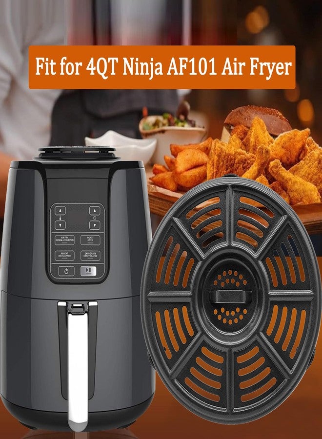 GSZN صينية تحمير GSZN سعة 4 كوارت لقلايات نينجا الهوائية AF101 سعة 4 كوارت، صينية شواء غير لاصقة مطورة لقلايات نينجا الهوائية، آمنة للغسل في غسالة الأطباق - Image 2