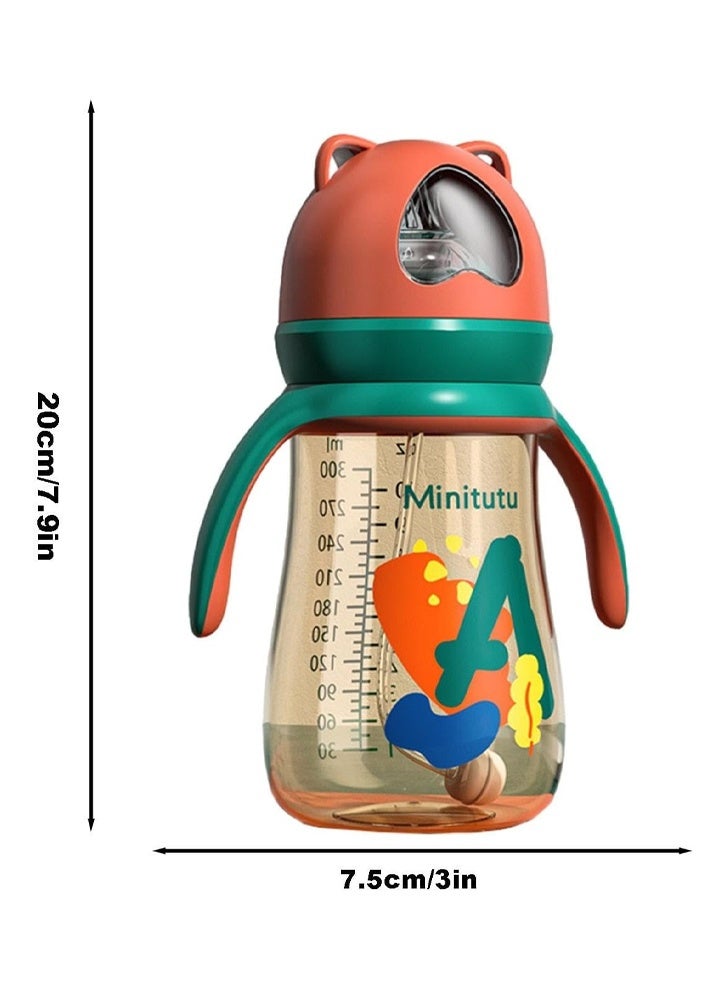 ZCM-HAPPY 3 in 1 Baby Bear Wide Caliber PP Feeding Bottle BPA Free Leak Proof Anti Colic with Soft Silicone Nipple Easy to Clean Ergonomic Design for Newborns and Infants - Image 5