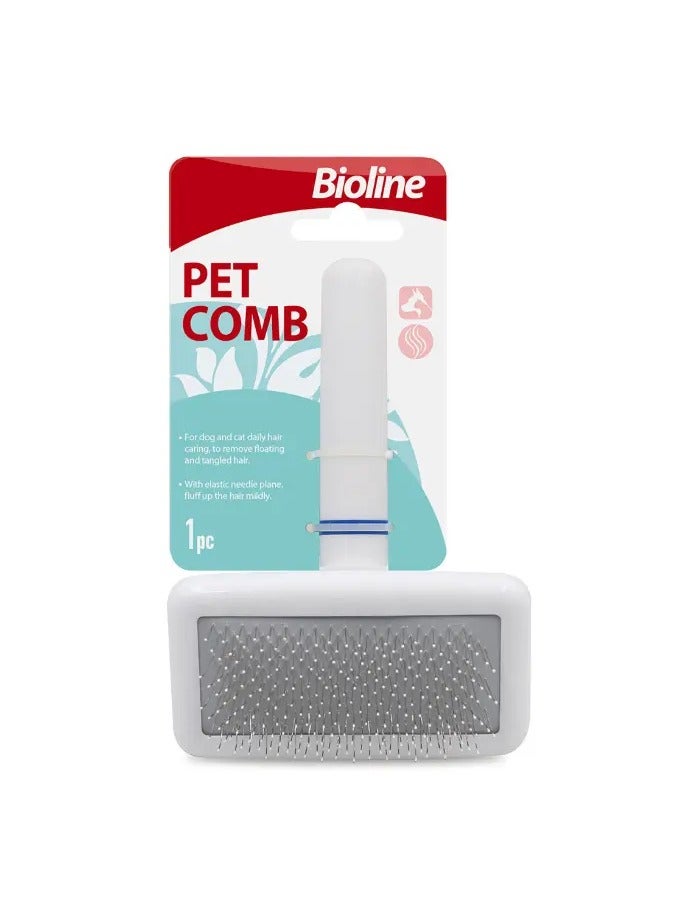 Bioline Pet Comb White[Size - S]
