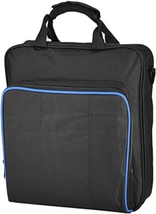 Carrying Bag for PS4 Pro, PS4 Travel Suitcase, Multifunctional Waterproof PS4 Pro Case Portable Shoulder Bag for PS4 Pro Game System